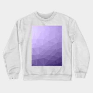 Ultra violet purple geometric mesh pattern Crewneck Sweatshirt